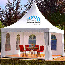 uso ignifugo del giardino della copertura della tenda di evento della pagoda del quadrato 6x6