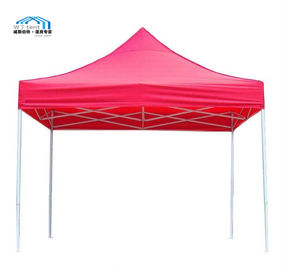 resistente UV piegante rosso della tenda dell'ombra 3x3 per la pubblicità degli eventi