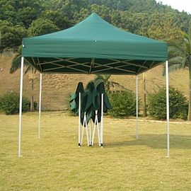 La tenda piegante istantanea portatile verde, piega protetto UV del baldacchino del gazebo