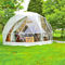 Struttura di campeggio della lega di alluminio del tessuto del PVC della tenda gigante della cupola geodetica
