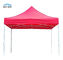 resistente UV piegante rosso della tenda dell'ombra 3x3 per la pubblicità degli eventi