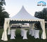Tenda all'aperto di evento della pagoda del baldacchino per il ricevimento nuziale ISO9001 resistente UV