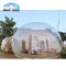 copertura di PVC trasparente della tenda gonfiabile all'aperto della cupola geodetica di 6m 80 - 100km/H Windload