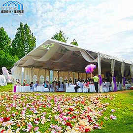 Uso resistente UV dei partiti di festa della tenda all'aperto gigante rossa di nozze